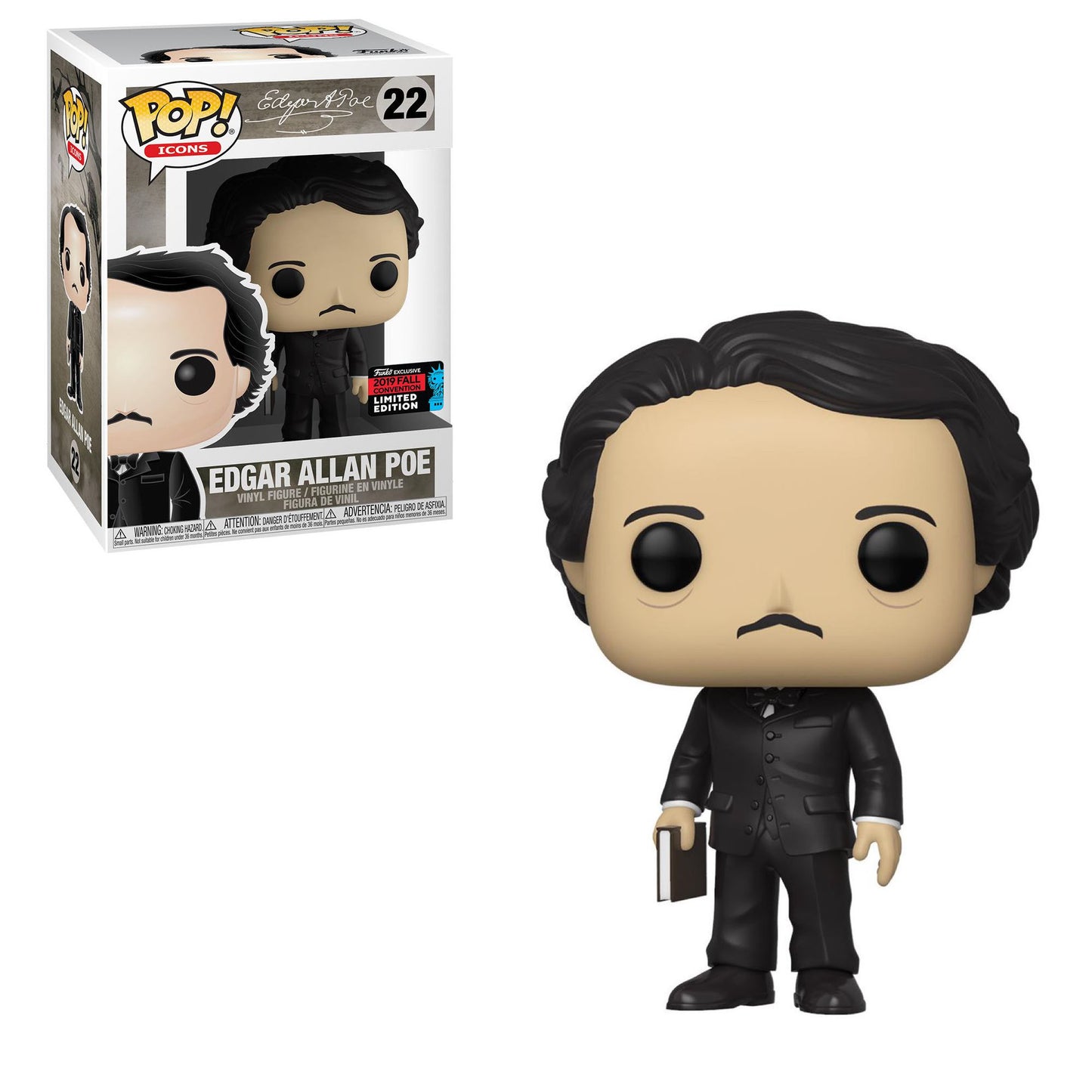 Edgar Allan Poe (w/ Book) [Fall Convention] #22