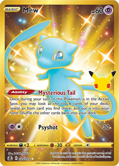 Mew (Secret) #025/025