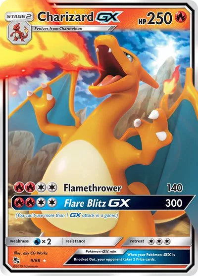 Charizard GX #9/68