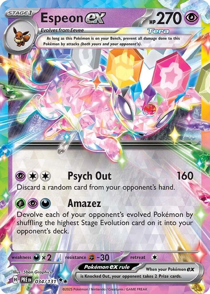 Espeon ex #034/131
