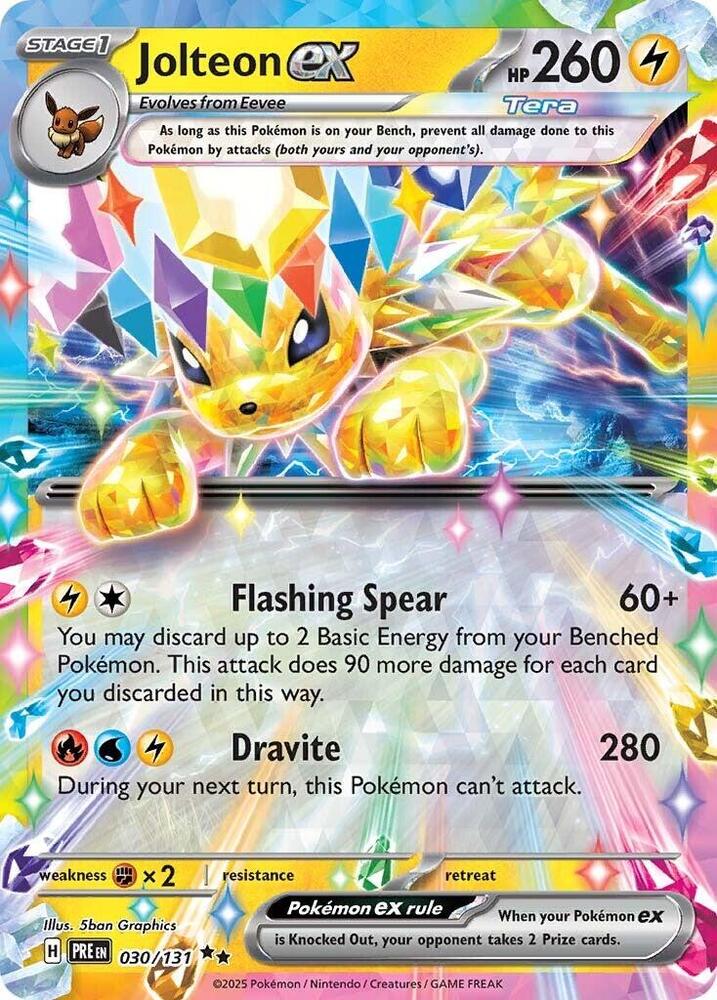 Jolteon ex #030/131