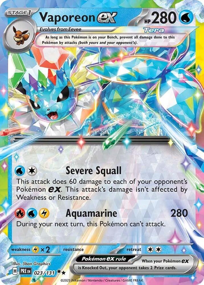 Vaporeon ex #023/131