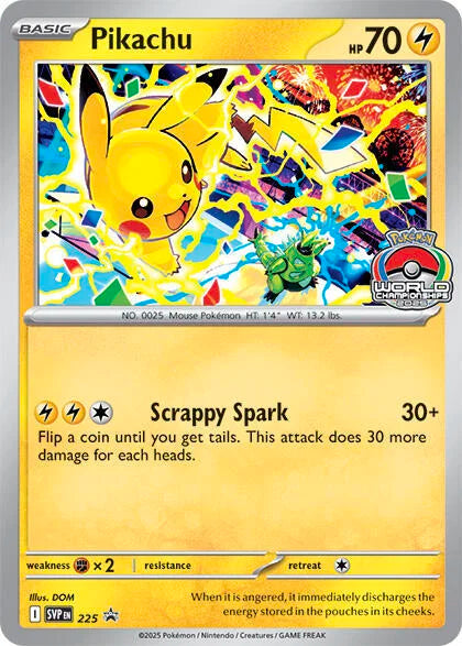 Pikachu (World Championship 2025) #225