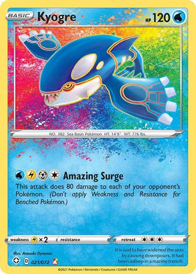 Kyogre #021/072