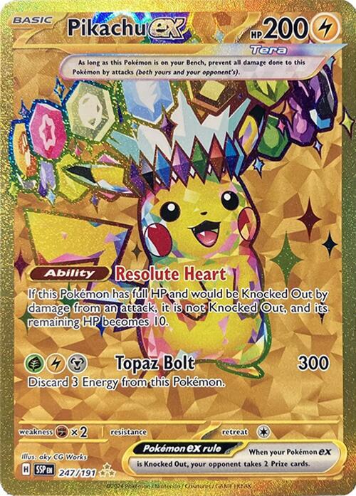Pikachu ex #247/191