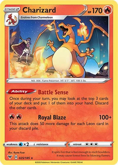 Charizard #025/185