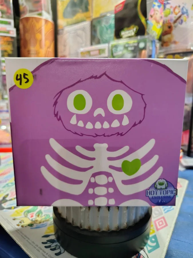 Abominable Toys Chomp - Purple Skeleton Glow Edition (Hot Topic Exclusive)