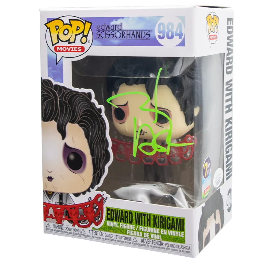 Edward with Kirigami