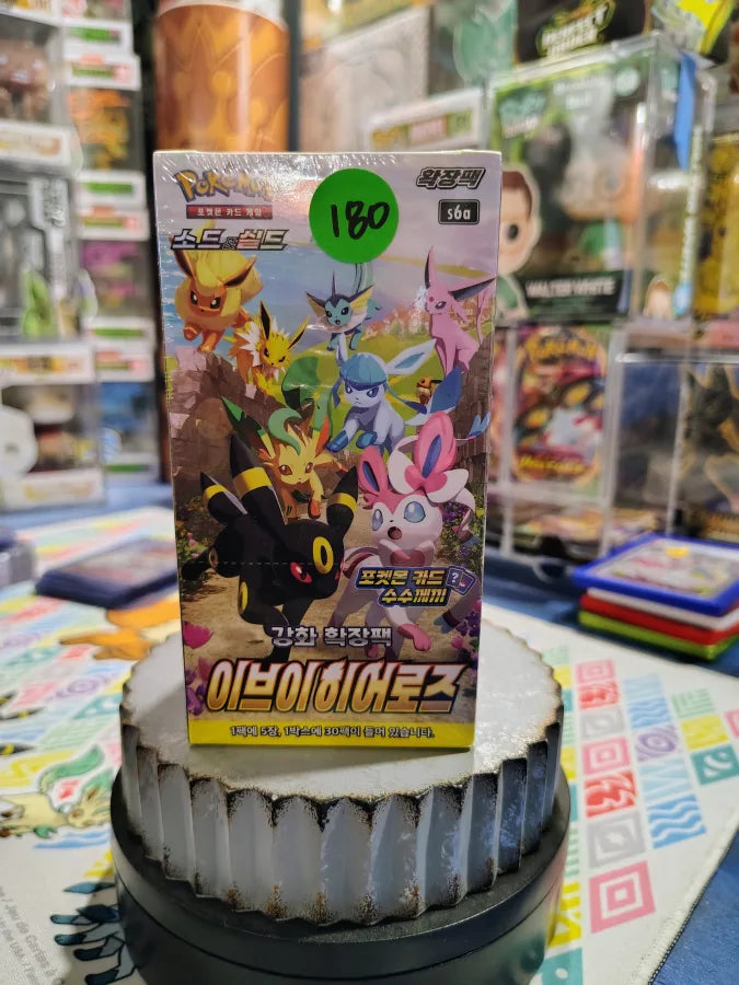Pokemon Eevee Heroes s6a Booster Box - Korean