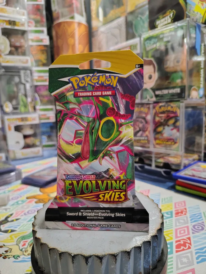 Pokemon Evolving Skies Sleeved Booster Pack - Rayquaza Art