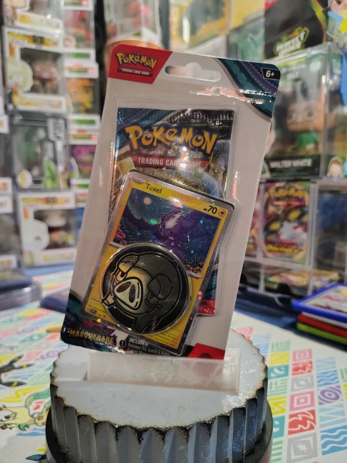 Pokemon Twilight Masquerade Checklane Blister - Toxel Promo